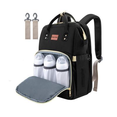 China High Quality Leather Wet Diaper Bag Fashion Dry Bag Baby Waterproof Nappy Diaper Backpack Diaper Bag Backpack for sale