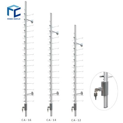 China Commercial Display Glasses Store Cosmetic Shop...360 Rotating Acrylic Display Stands For Sunglasses Eyewear Display Rack With Lock for sale