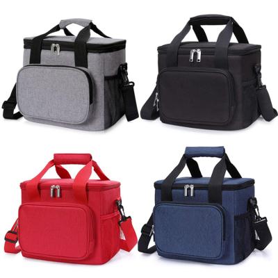 China Amazon Hot Sale Custom Outdoor Travel Picnic Insulation Bag 600D Polyester Insulated Lunch Cooler Bag for sale