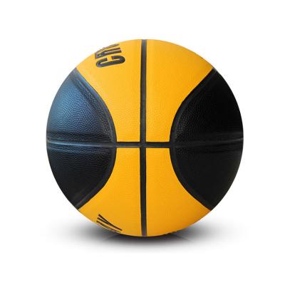 China Custom Soft Leather Training Mens PU Basketball for sale