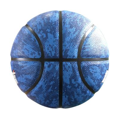 China Training Size 6 Rubber Match High Elastic Butyl Bladder Basketball for sale