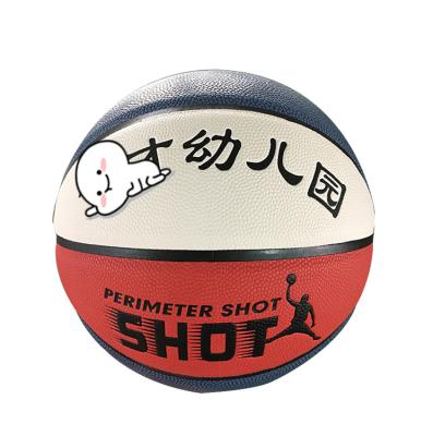 China Kids Exercising Mini Leather Basketball Ball for sale