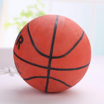 China Mini Training Size 3 Rubber Basketball Hoop Ball for sale