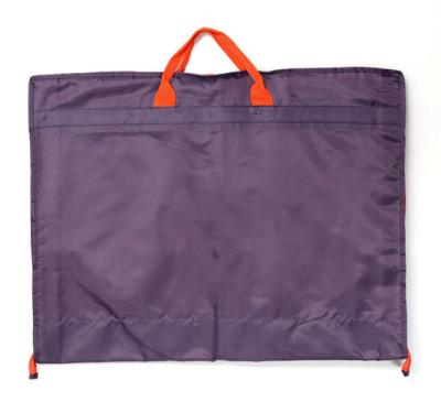 China Large Polyester Foldable Garment Bag Dust Protector 53X18X1.5 Inch Dual Carry Straps for sale