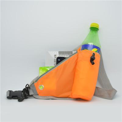 China Bicycle Triangular Travel Waist Pack Chest Bag Orange Customized 28x21x21 cm for sale