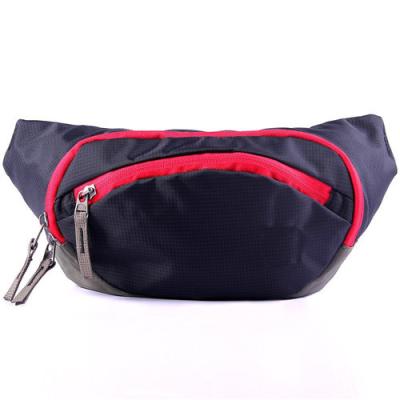 China Zipper Travel Pouch Waist / Nylon Waist Pack Unisex Embroidery Logo for sale