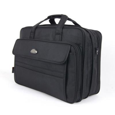 China 17 Inch Men Waterproof Laptop Sleeve Bag Big Capacity 840d Nylon Multiple Pockets for sale