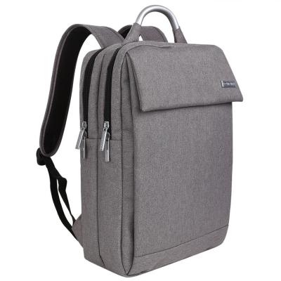 China Waterproof Oxford Fabric Laptop Sleeve Bag Briefcase Notebook Grey Backpack for sale