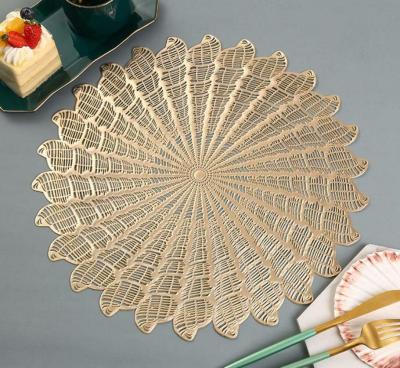 China 2022 Stocked PVC Place Mat Conch Sea Snail Whelk Design for sale