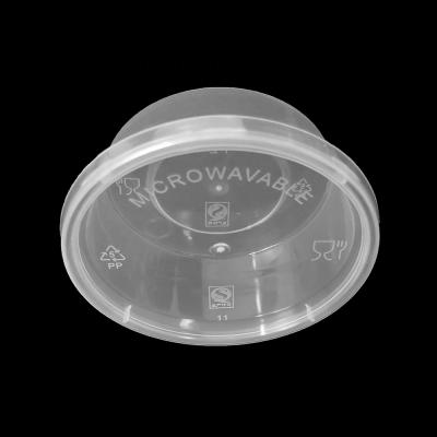 China 2oz PP Microwavable & Frozen Plastic Sauce Cup Disposable Seasoning Cup With Lid Soy Takeout Cup for sale