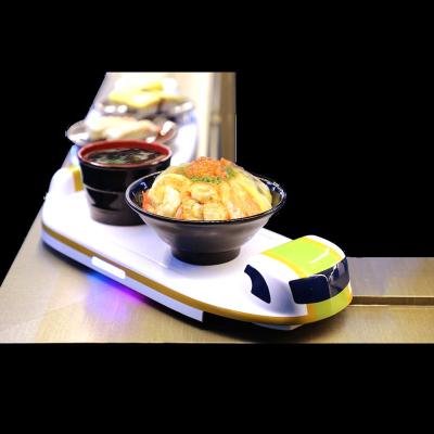 China Corner Tower Type Sushi Food Delivery Train for sale