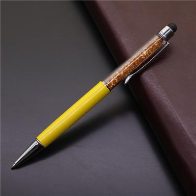 China Promotional Metal Crystal Bling Stylus Ball Pen High Quality Promotional Gift with Laser Engraved Logo for sale