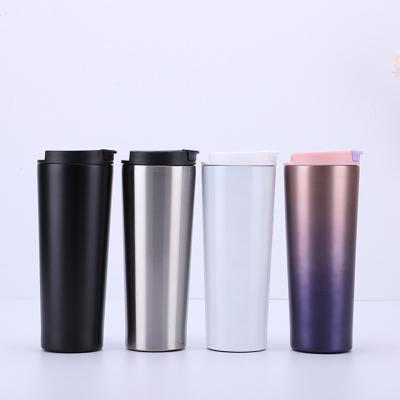 China 500ml Stainless Steel Coffee Mug Vacuum Thermos Viable Tea Mug For Coffee Mug Vacuum Mug Car Travel Insulated Mug for sale