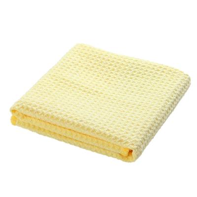 China QUICK DRY High Quality 380gsm Microfiber Waffle Cloth For Car Washing With Logo Auto Cloths Micro Fiber Car Screen Window Cleaning for sale