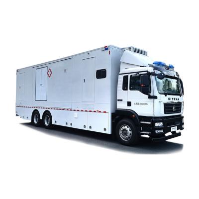 China China Latest Emerging Design 4X4 CT Rescue Mobile Medical Truck For Run Patient Emergency for sale