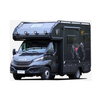 China Outdoor Camping Easy To Use New Technology Backed Campers Motorhomes Luxury Caravans For Family Camping for sale