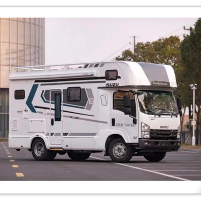 China Travel Trailer Hofulo New Arrival Isuzu Light Truck Based Spacious RV Camper For Outdoor Camping for sale