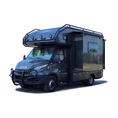 China HOFULO Travel Trailer Popularly Identified Luxury Class C RV Camper With Big Water Tank for sale