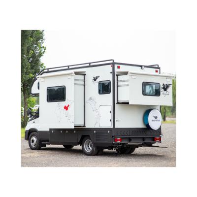 China Optimal Travel Trailer China Manufacturer Compact Size Floor Plan Class C Camper Motorhome For Family Tourism for sale