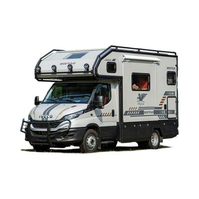 China Reasonable Travel Trailer Design Compact Size Best Layout Class C RV Motorhome For Family Camping Use for sale