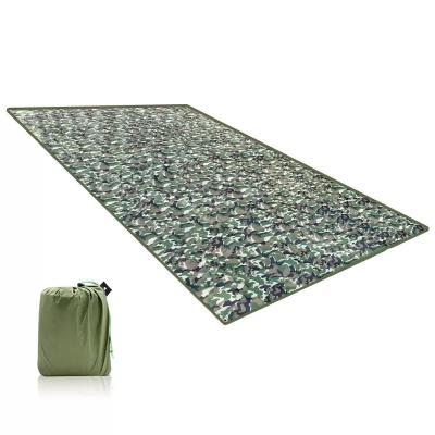 China Warm Portable Moisture Proof Mat Waterproof Outdoor Rise Outdoor Camping Land Digital Camouflage Protection Thickened Aluminum Film Protection for sale