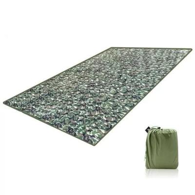 China Outdoor Camping Mat Single Sleeping Camouflage Oxford Cloth Waterproof Lightweight Durable Mattress Pad for sale