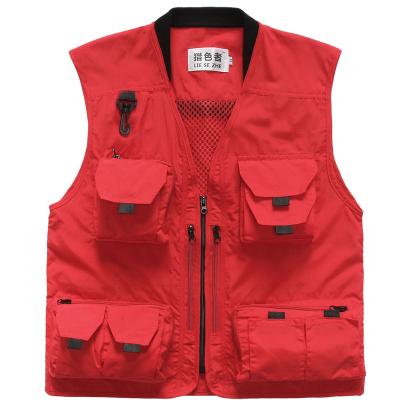 China Anti-wrinkle OEM new fashion men's red slim sleeveless cheap vest for men for sale