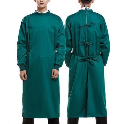 China High Quality Washable And Reusable Patient Gowns OEM Doctor Uniform for sale