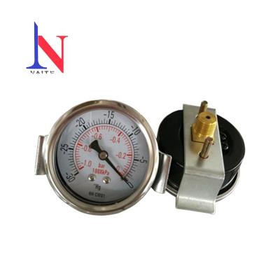 China Copper Alloy Small Dial Vacuum Dry Pressure Gauge for sale