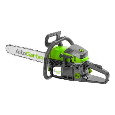 China professional manufacture 2-Stroke AG05 air cooled price petrol petrol chainsaw 45cc 52cc 58cc 62cc for sale