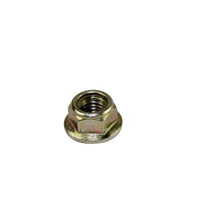 China 2-Stroke Chainsaw Parts Factory Supply Hot Price Cover Nut Flange Hex Nut Hex Flange Stainless Steel Hex Flange Nut for sale