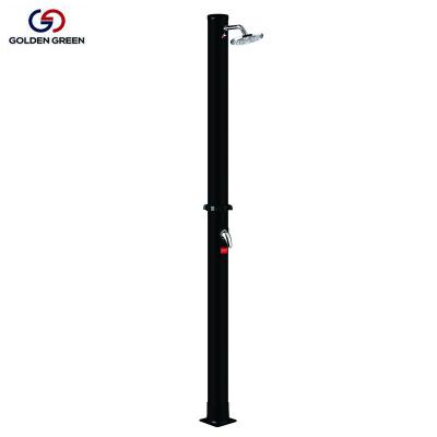 China Outdoor solar column without sliding bar of PVC and ABS shower for sale