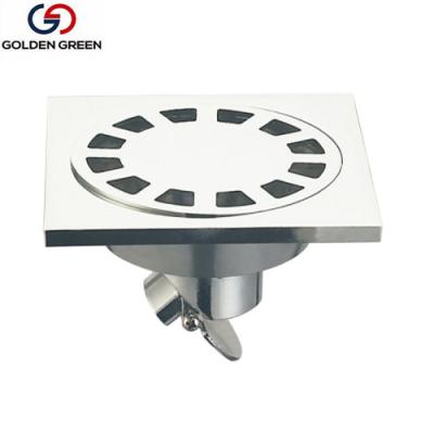 China Modern Square Stainless Steel Bathroom Floor Drain Cover Strainer Drain Cleaner for sale