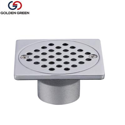 China Modern Stainless Steel Floor Drain Strainer Bathroom Square Waster Drain for sale