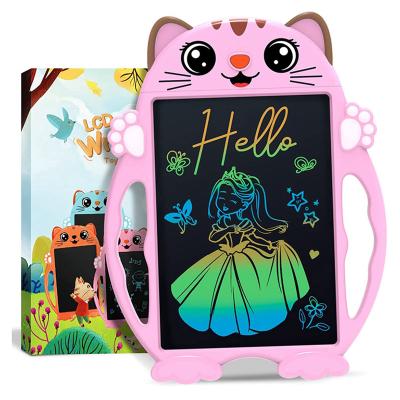 China Cat Wholesale Portable 8.5 Inch LCD E Memo Pad 3 In 1 Function Erasable Doodle Drawing Board For Kids Gift for sale