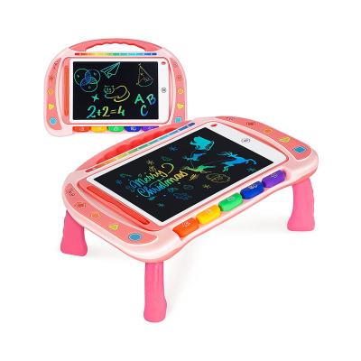 China Board 10 Inch LCD Drawing Board Pink Doodle Board Chart for Children's Toys Painting Sets for sale