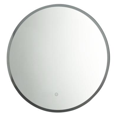 China Smart 5mm Vanity Backlit Illuminated Frameless Round Bath LED Mirrors for sale