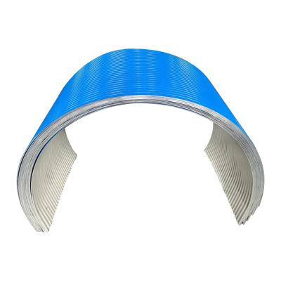 China Construction worksÂ   Colorized Galvanized Steel Belt Conveyor Rainproof Hood for sale