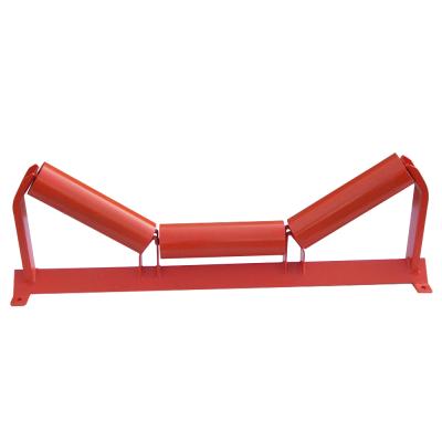 China High Quality Conveyor System Antirust Coating Steel Belt Equal Troughing Conveyor Roller Assembly for sale