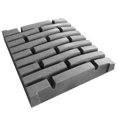 China Wear Resistant To Wear Resistant Cj409 Rock Jaw Crusher Pad Plate for sale