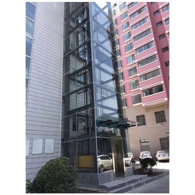 China Home Elevator 2 Floor External Glass Elevator Small Elevator Lift For Residential 2 Person Elevator Price for sale