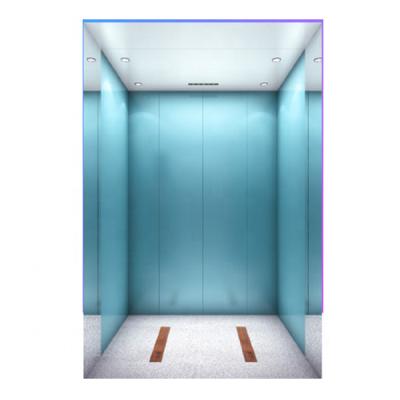 China High Quality Modern Low Cost Office Building Elevator Passenger Lift Fuji Elevator with Colorful Painted Steel Cabin for sale