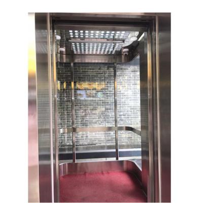 China Best Quality 1000kg Modern Panoramic Hotel Elevator Fuji Elevator Clear Glass Cabin for sale