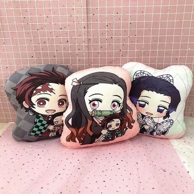 China Fasion 40Cm Demon Slayer No Kimetsu Yaiba Anime Pillow Custom For Kids Plush Toy for sale