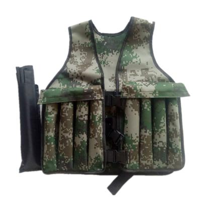 China For Men Size Adjustable Fitness Training Gym Workout Camouflage Weight Vest for sale