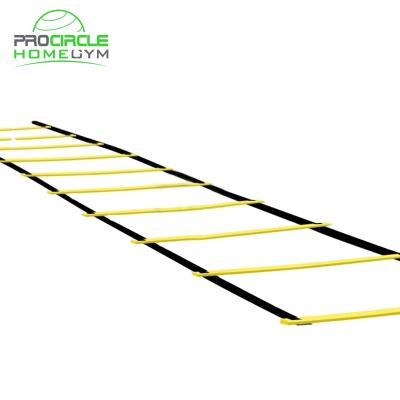 China Footable Training Custom Wholesale Flat Durable Football Agility Ladders Foldable for sale