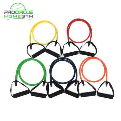 China Durable Latex Resistance Tube Toning Fitness Workout Exercises for sale