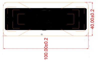 China UHF RFID Fragile Windshield label LAB144N , UHF Windshield label for vehicle management , UHF RFID LABEL for sale