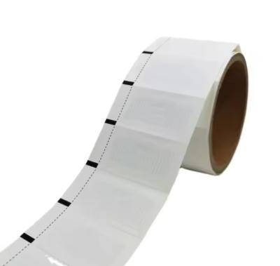 Chine Polyester Nylon Ribbon Satin Garment Clothing Tag UHF RFID Wash Care Label Tag , RFID CARE LABEL à vendre