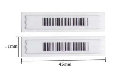 China EAS Anti-Theft Label am remove security tags Antitheft 58KHz AM Sticker , DR en venta